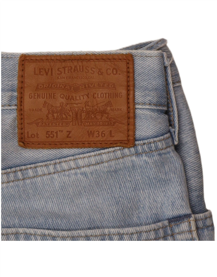 Levi's Hombre 551 Vaqueros Rectos W36 L26 Azul
