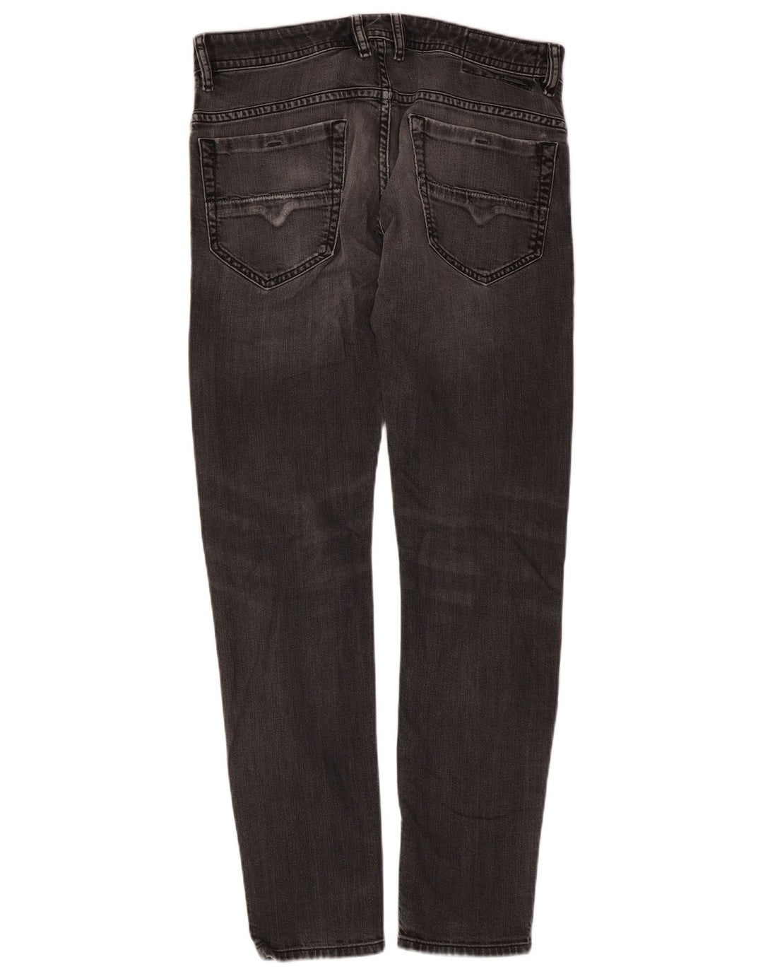 Diesel Hombre Thanaz Slim Jeans W32 L30 Algodón Gris