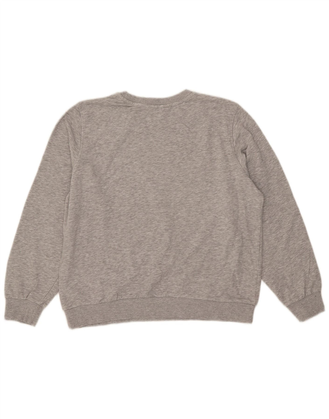 Marks & Spencer Sudadera para mujer Jumper UK 46 Grande Gris Algodón