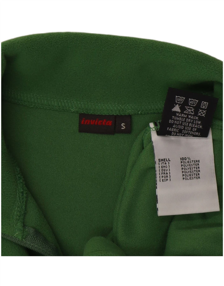 Invicta Jersey De Forro Polar Con Cremallera Para Hombre Pequeño Poliéster Verde