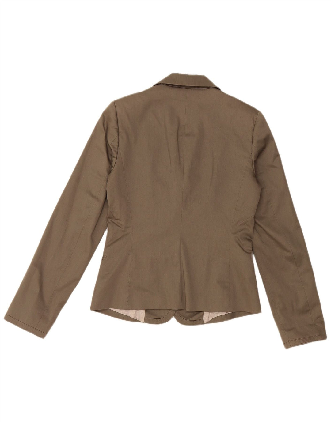 SISLEY Chaqueta tipo blazer de 2 botones para mujer UK 8 Small Grey