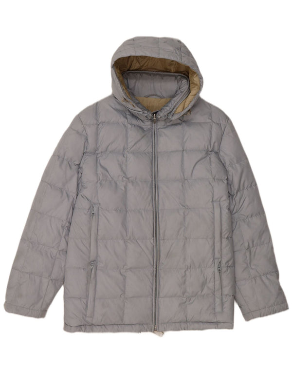 Paul & Shark Chaqueta acolchada con capucha para mujer UK 44 Azul medio