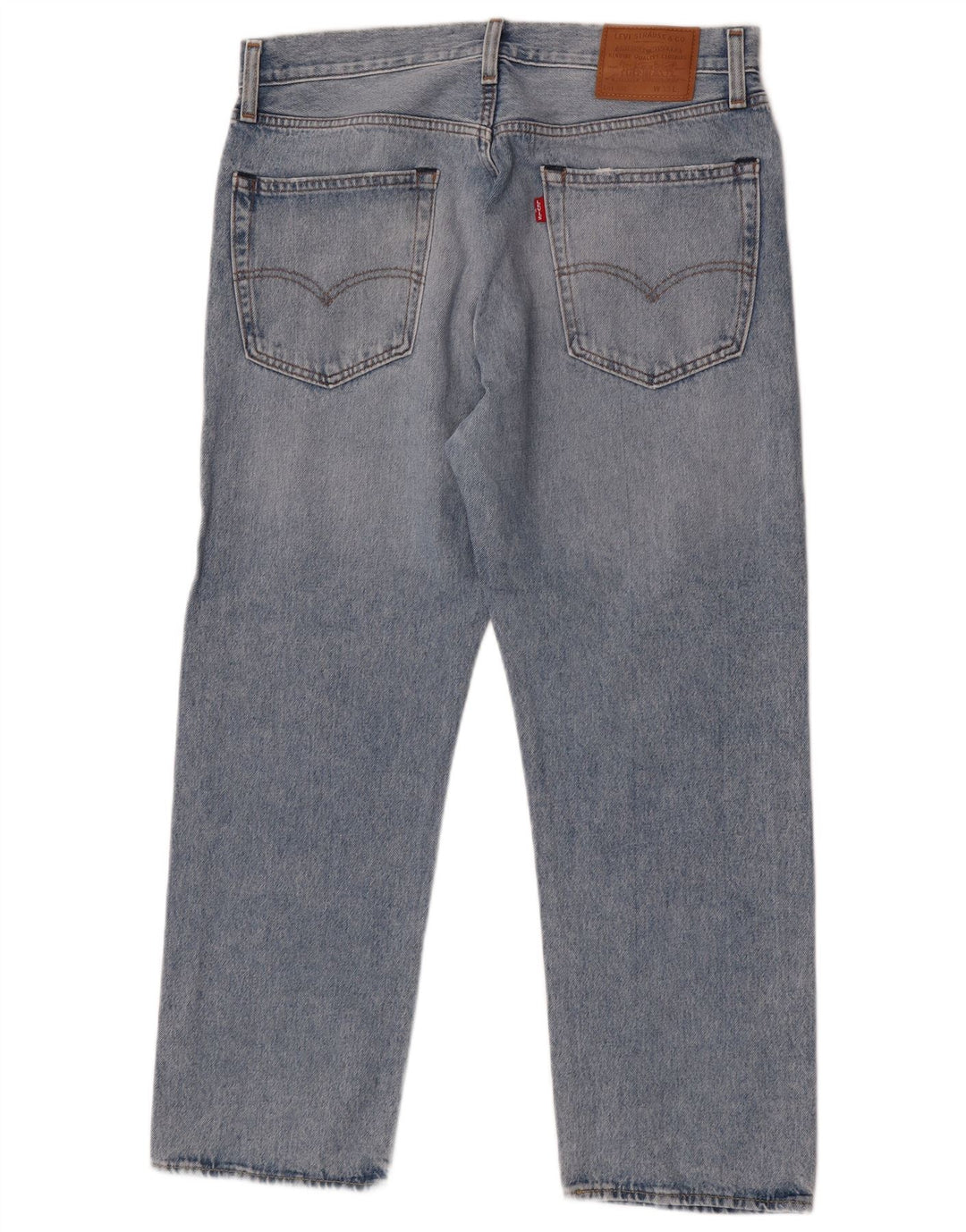 LEVI'S Jeans rectos 551 para hombre W33 L27 Algodón azul