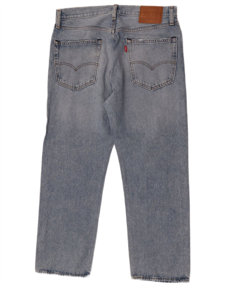 LEVI'S Jeans rectos 551 para hombre W33 L27 Algodón azul