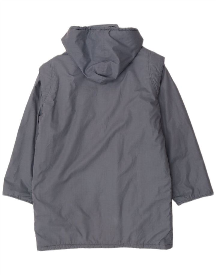 Polbot Chaqueta Sherpa con capucha para hombre UK 42 XL Poliéster azul