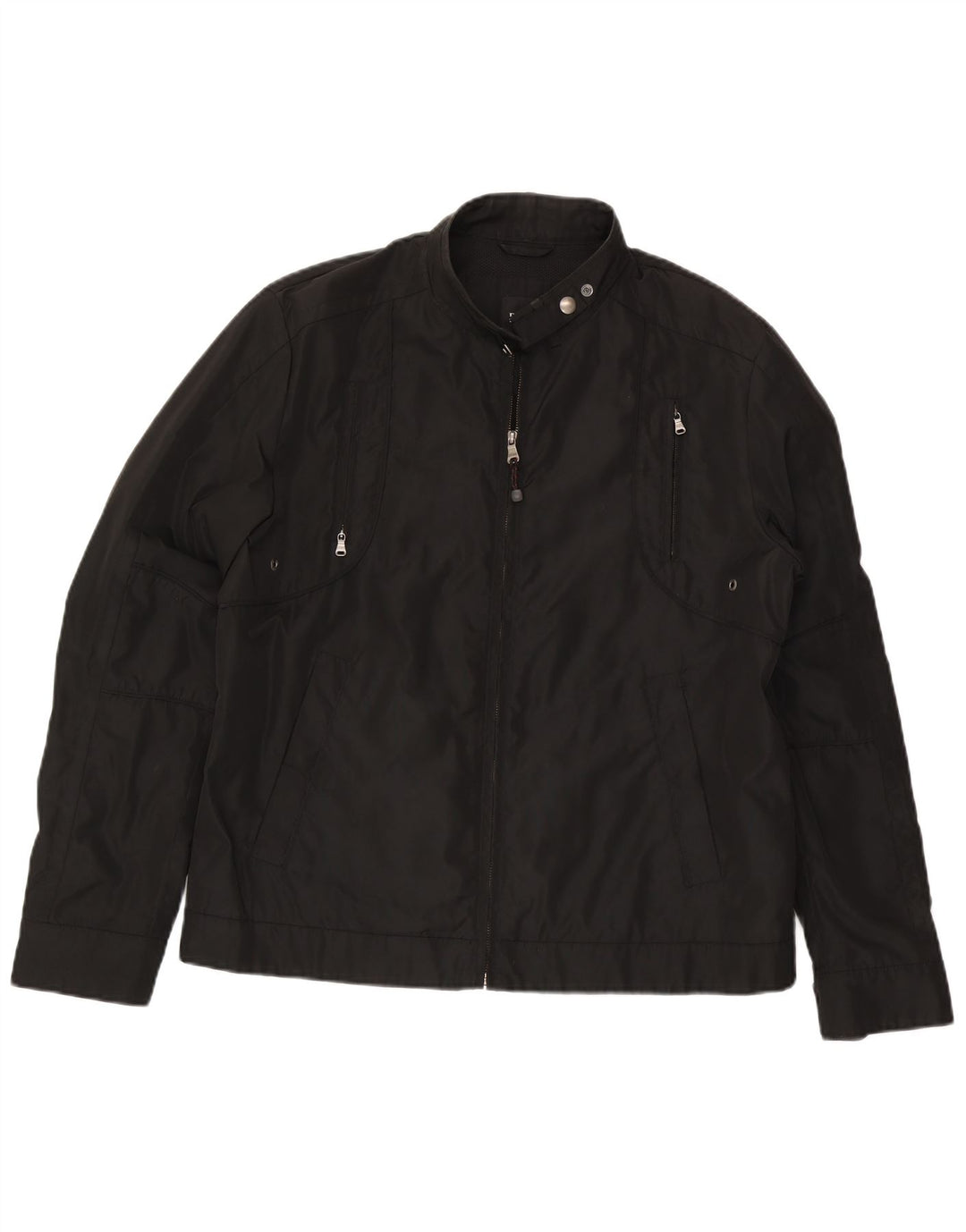 Hugo Boss Chaqueta Bomber para Hombre EU 54 2XL Poliéster Negro