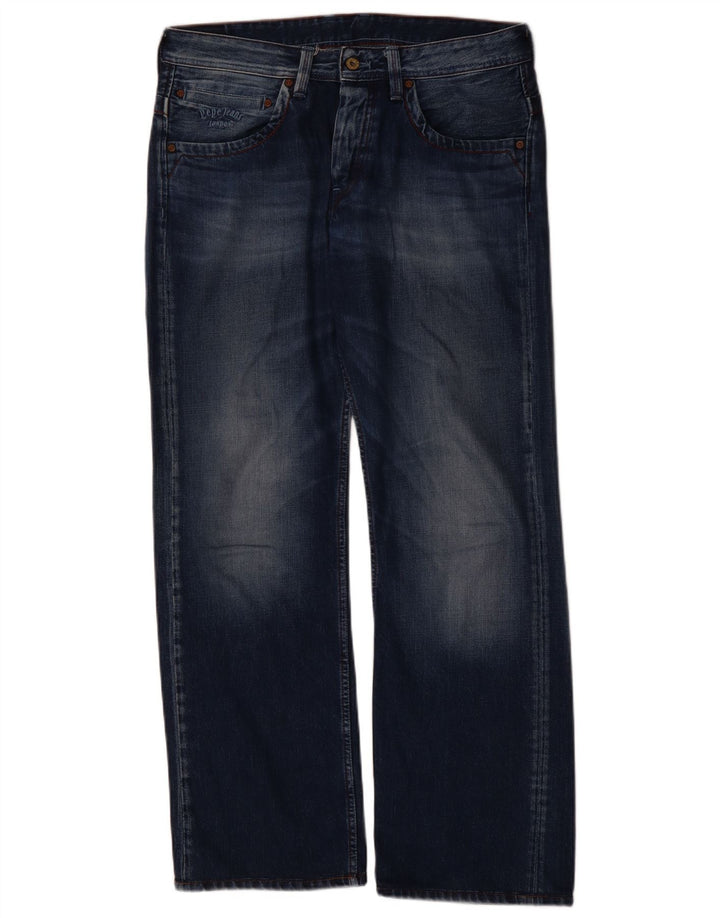 PEPE JEANS Vaqueros rectos para hombre W33 L34 Algodón azul