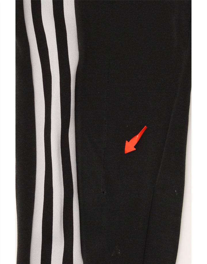 ADIDAS Pantalones de chándal para mujer UK 8 Small Poliéster negro