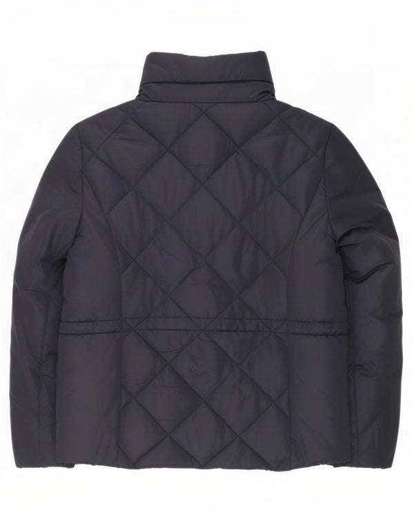 Marks & Spencer Chaqueta acolchada con capucha para mujer UK 46 Grande Azul marino