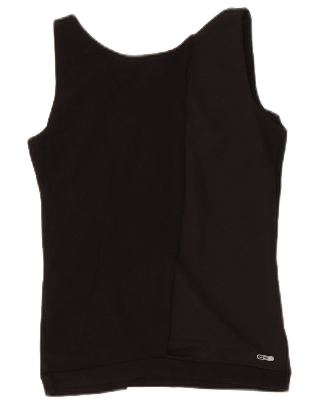 Puma Mujer Chaleco Top UK 10 Pequeño Negro