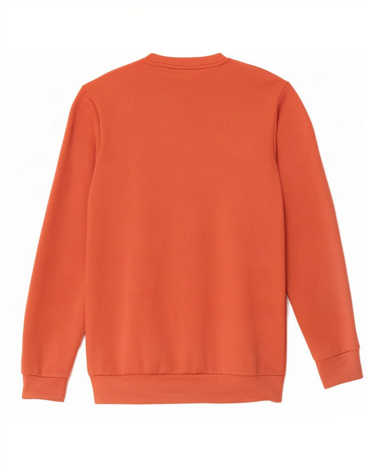 Adidas Sudadera para niño Jumper 15-16 años Naranja Algodón