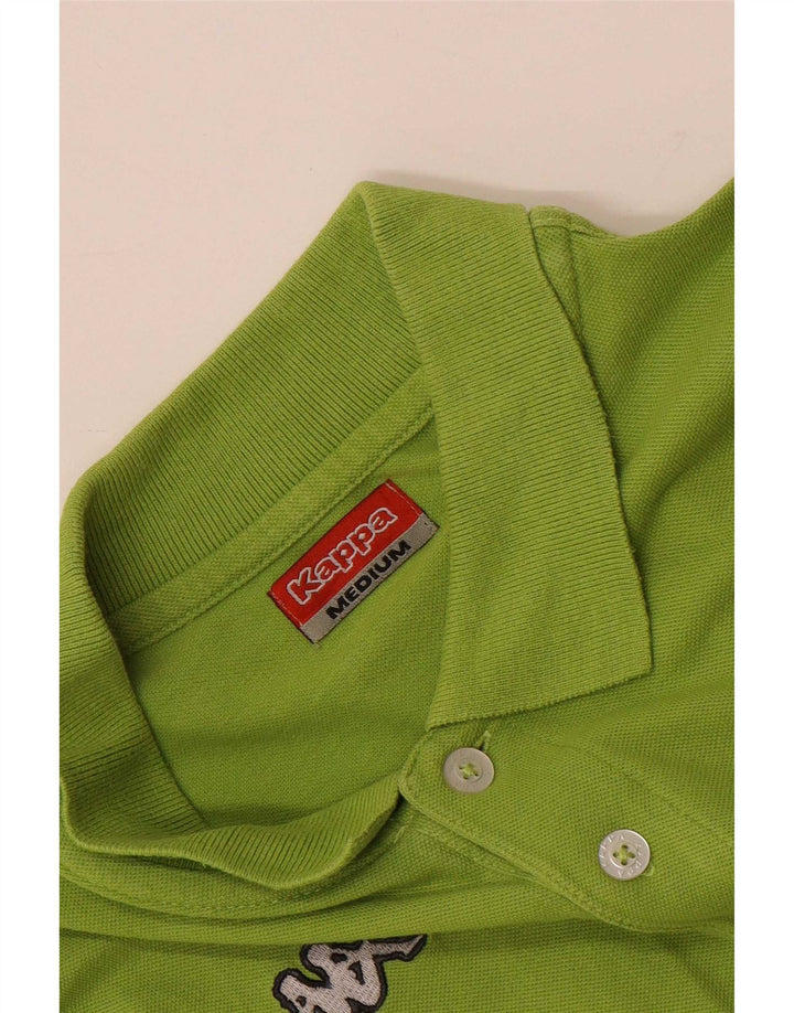 Polo Kappa Hombre Verde Medio