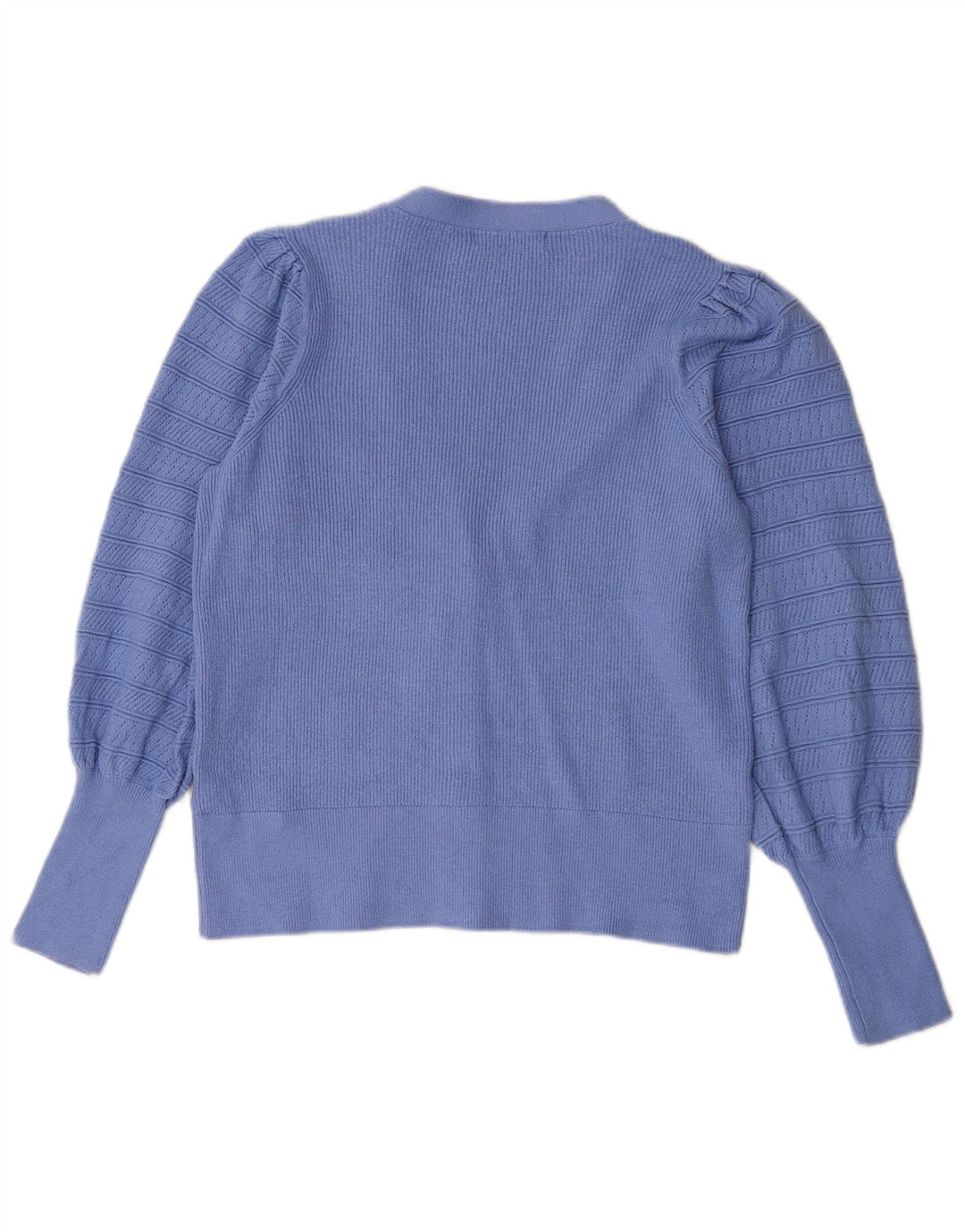 Marks & Spencer - Cárdigan para mujer, talla 40, viscosa azul medio