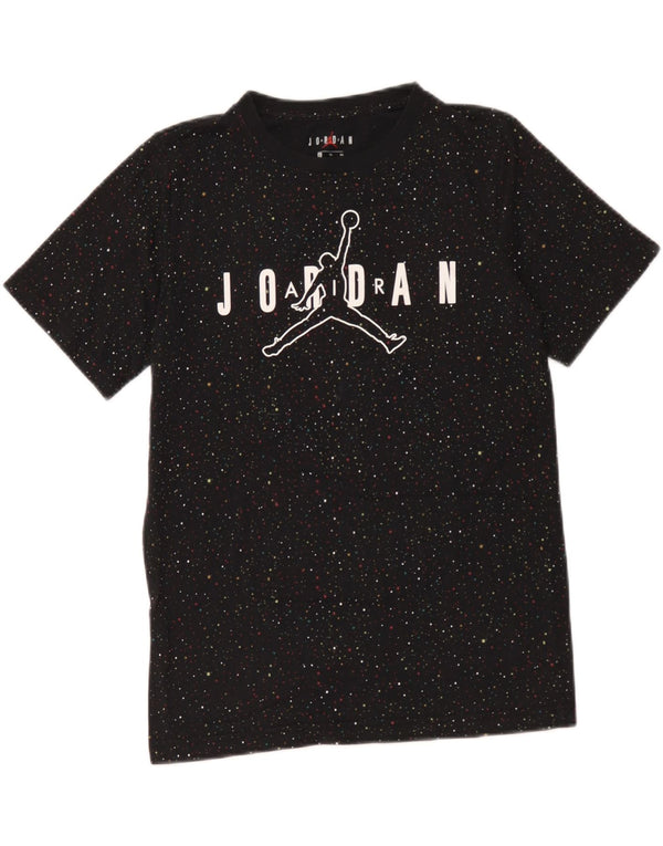 Jordan Camiseta gráfica para niño 13-14 años XL Negro Moteado