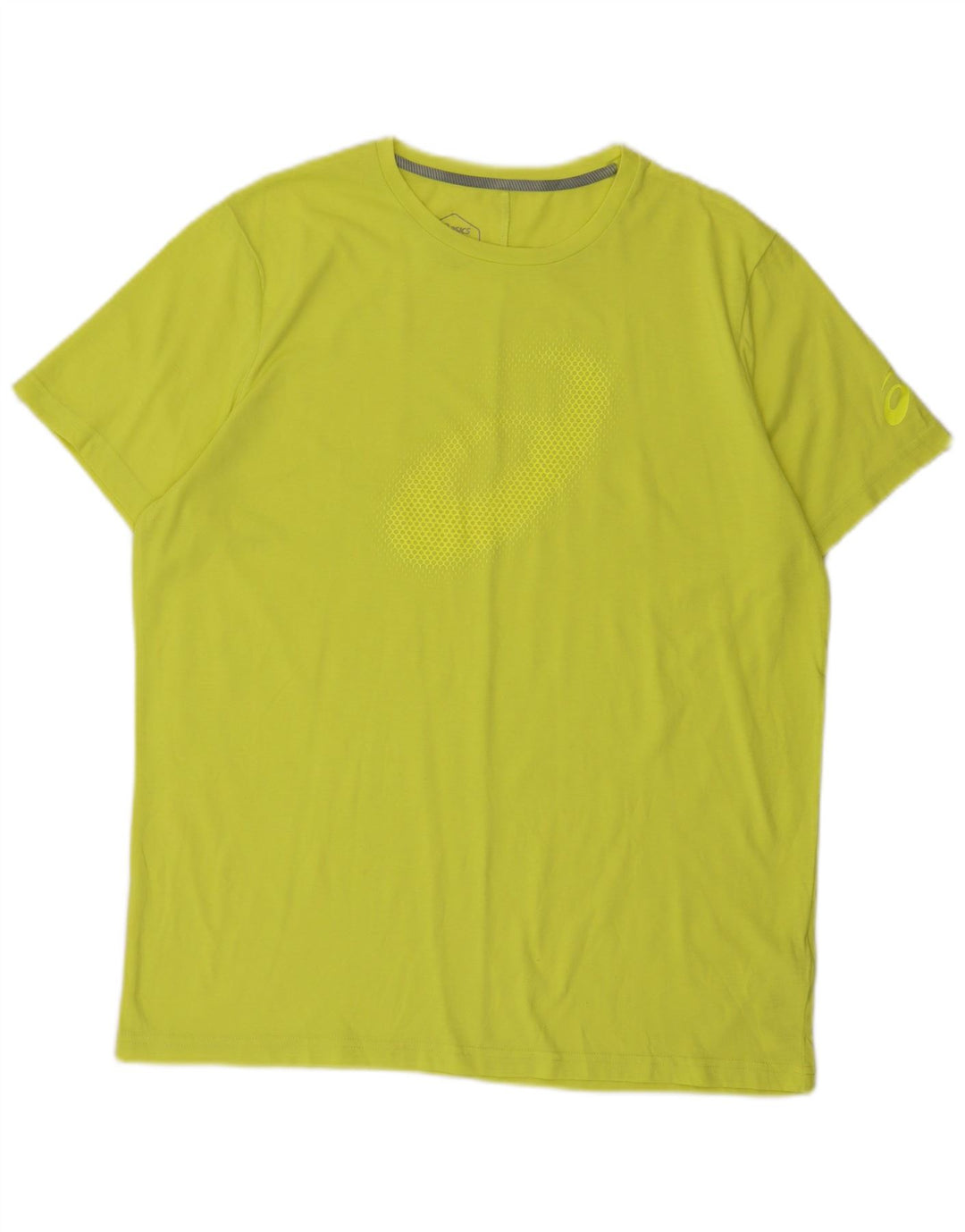 Asics Camiseta Gráfica Hombre Top XL Poliéster Verde