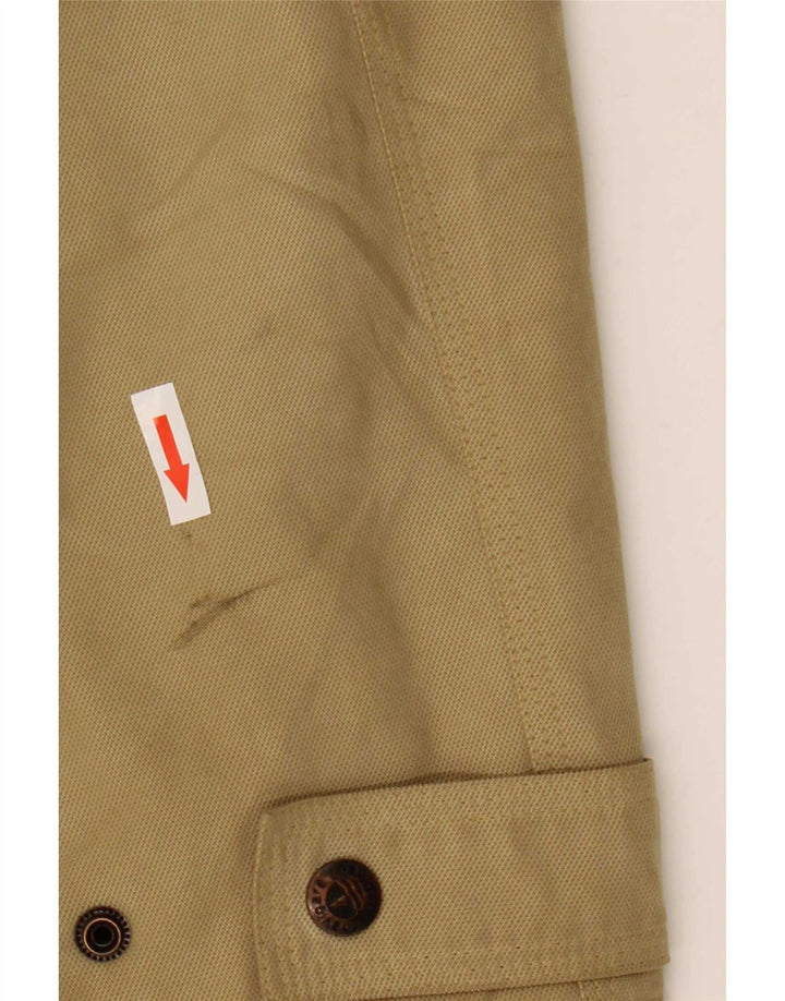 Navigare Chaqueta cortavientos para hombre UK 42 XL Poliéster beige