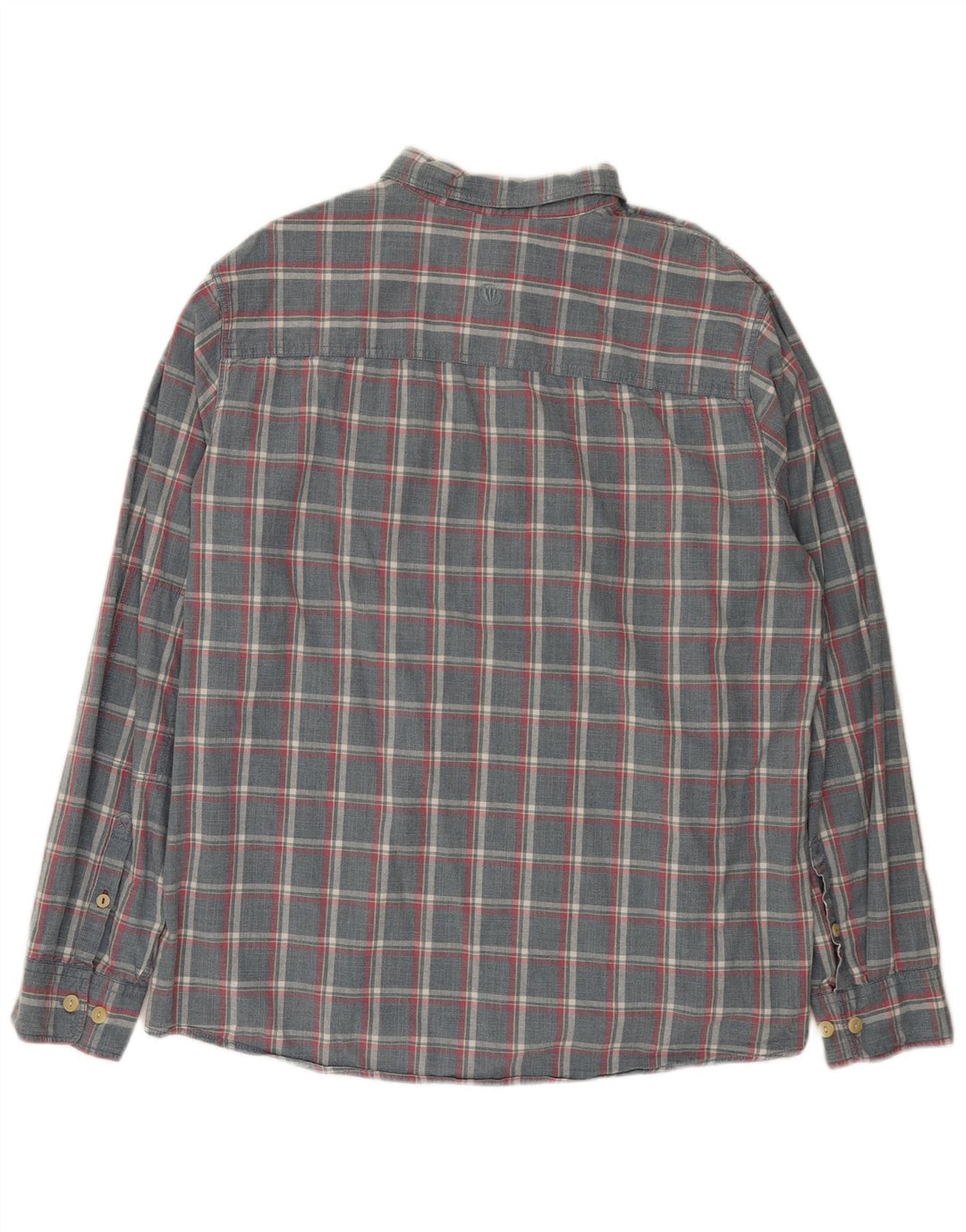 Camisa de corte regular para hombre de Fat Face 2XL Algodón a cuadros gris