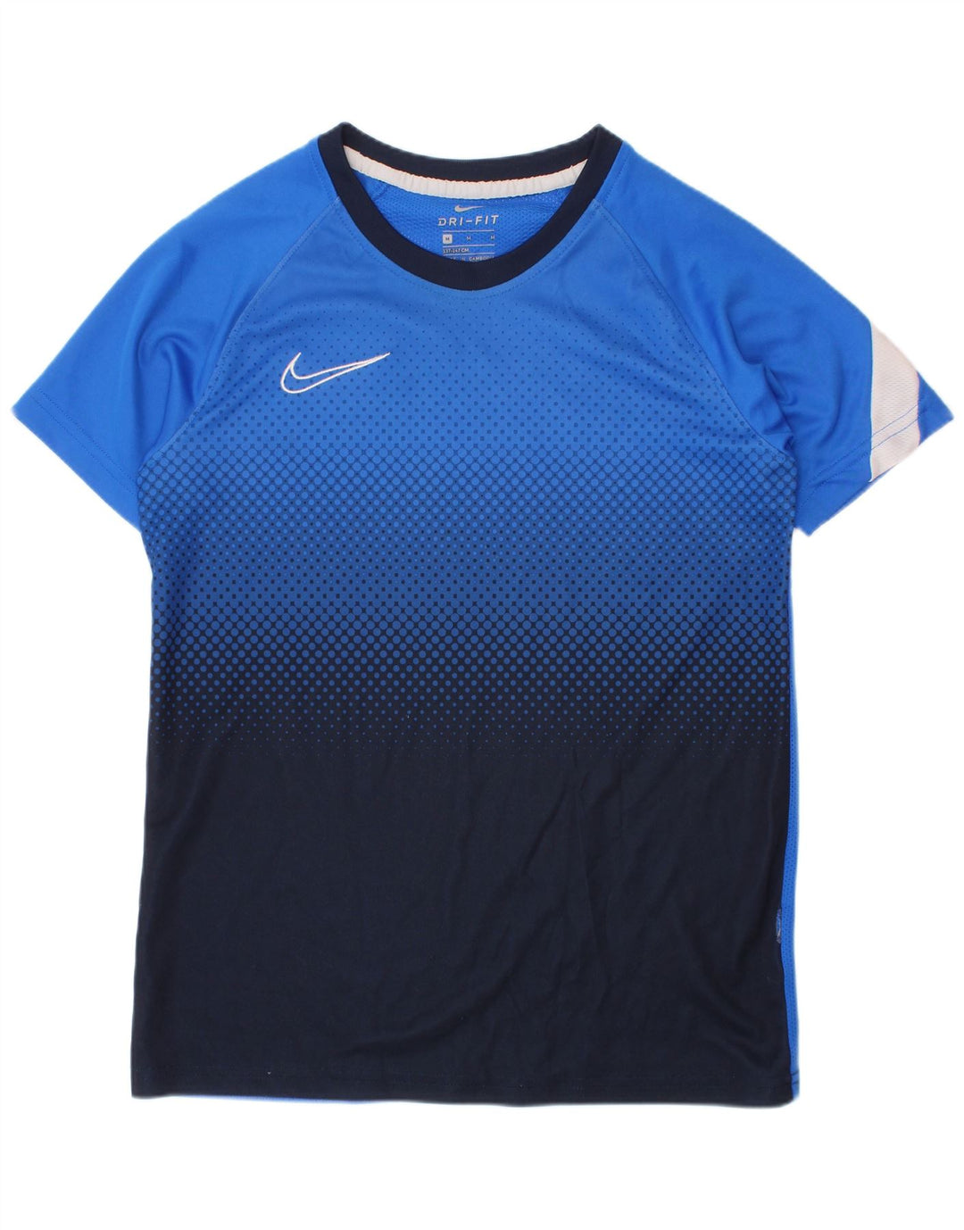 NIKE Camiseta Dri Fit Graphic para niños 10-11 años Bloque de Color Azul Medio