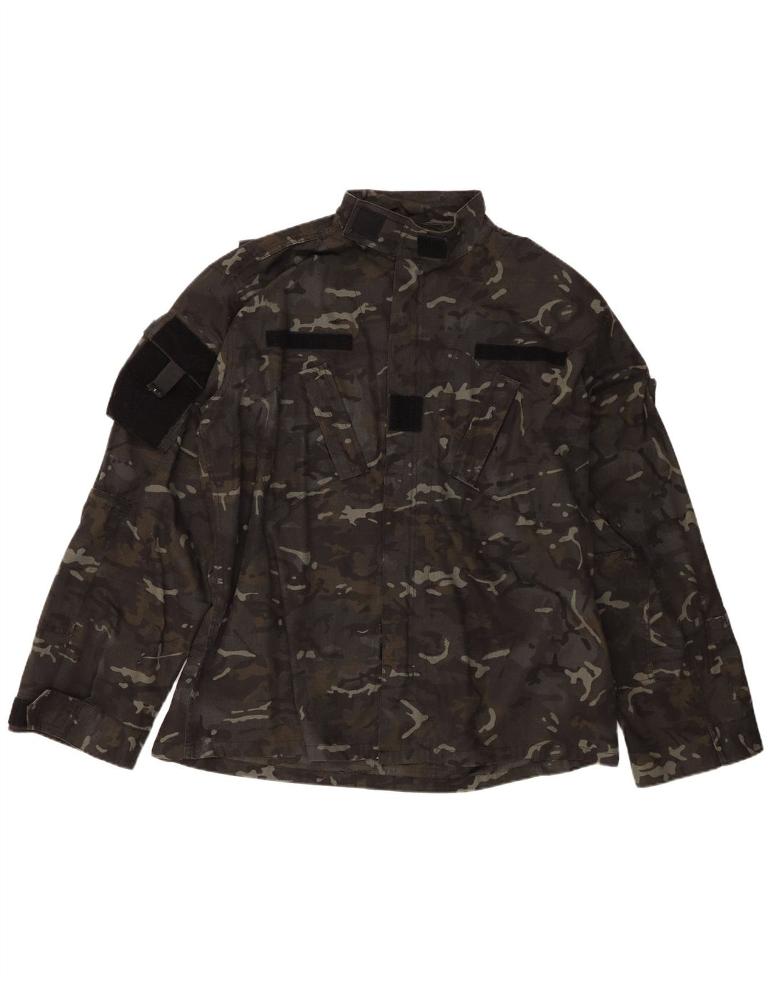 Kombat Camisa militar para hombre 2XL Gris Camuflaje Poliéster