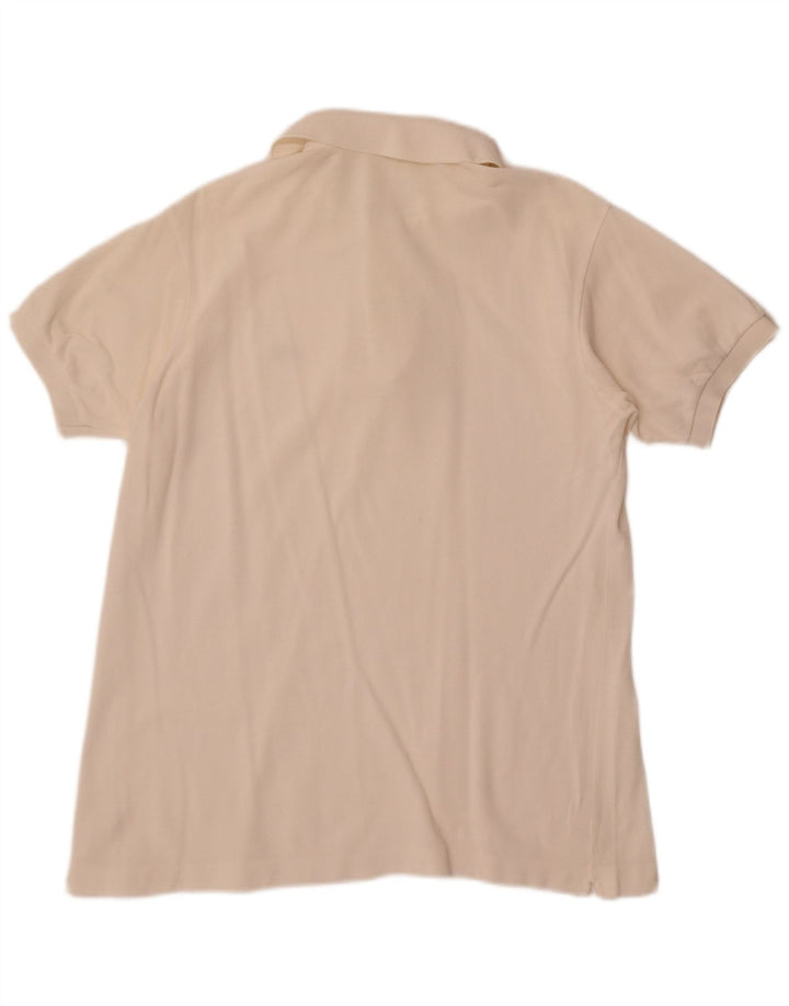 Polo Lacoste Hombre Algodón Blanco Mediano