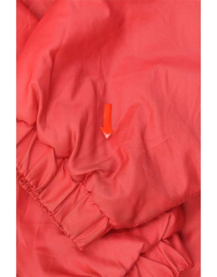 BELFE & BELFE Womens Hooded Windbreaker Jacket IT 44 Medium Red Polyester Vintage Belfe & Belfe and Second-Hand Belfe & Belfe from Messina Hembry 