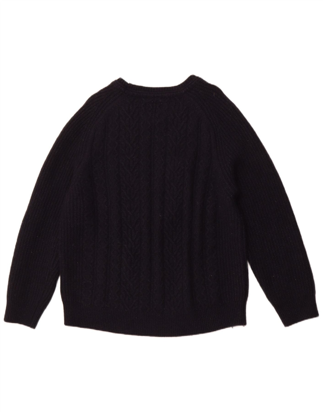 Suéter tipo jersey con cuello redondo para mujer de Fat Face UK 22 3XL Lana azul marino