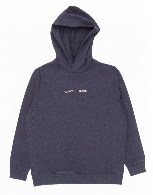Tommy Hilfiger Sudadera con capucha para hombre Jumper XL Azul marino Algodón