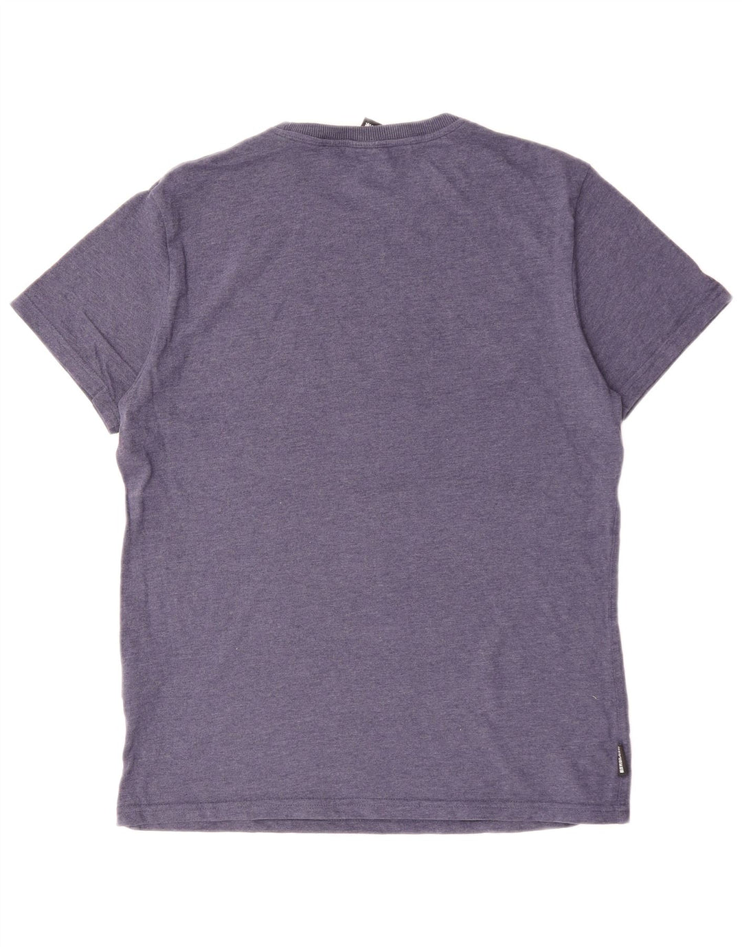 SUPERDRY Hombre Camiseta Gráfica Top XL Algodón Azul