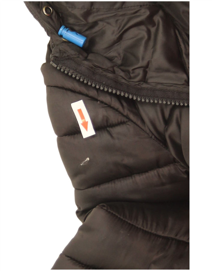 Chaqueta acolchada con capucha para mujer Invicta UK 46 Large Poliamida negra