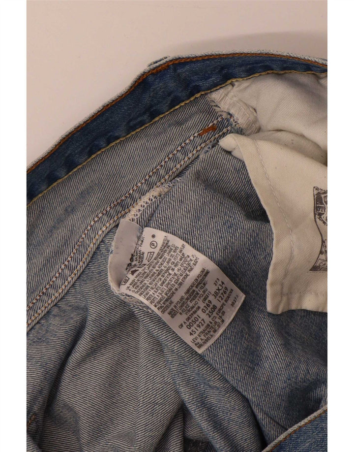 Levi's Jeans rectos 501 para hombre W38 L28 Algodón azul