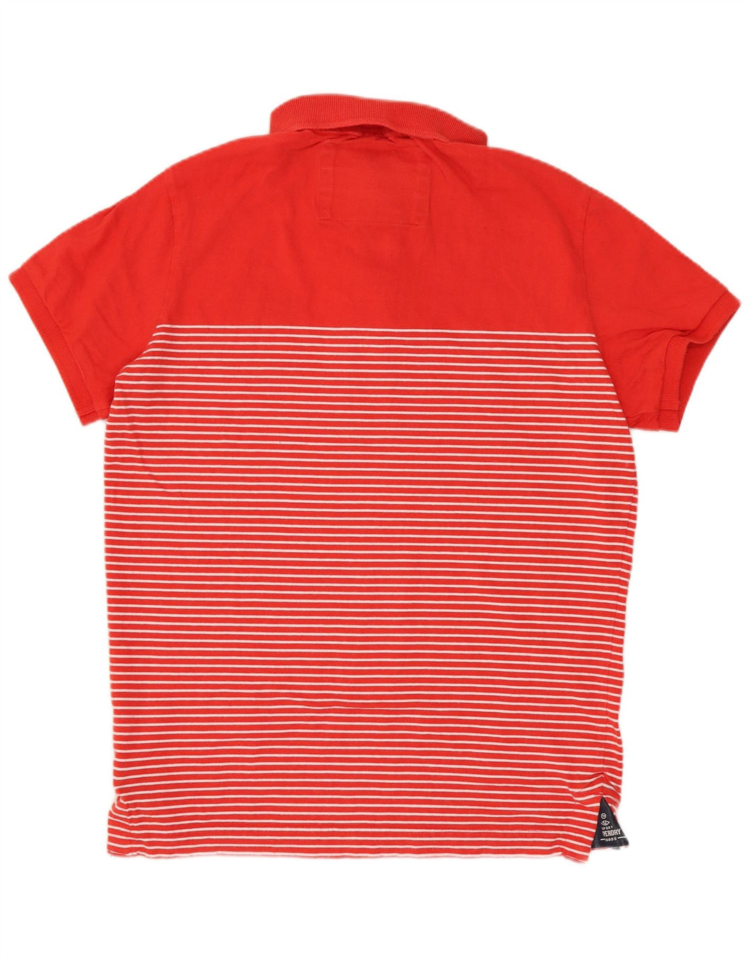 Polo Superdry De Algodón A Rayas Rojo Medio Para Hombre