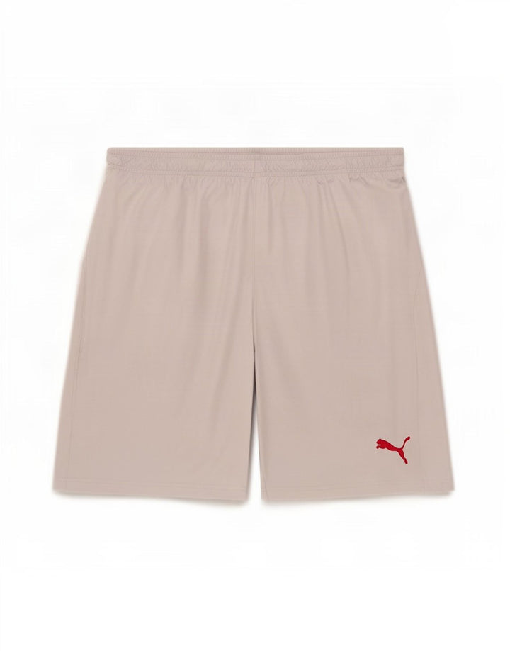 Puma Pantalones cortos deportivos para hombre poliéster blanco grande
