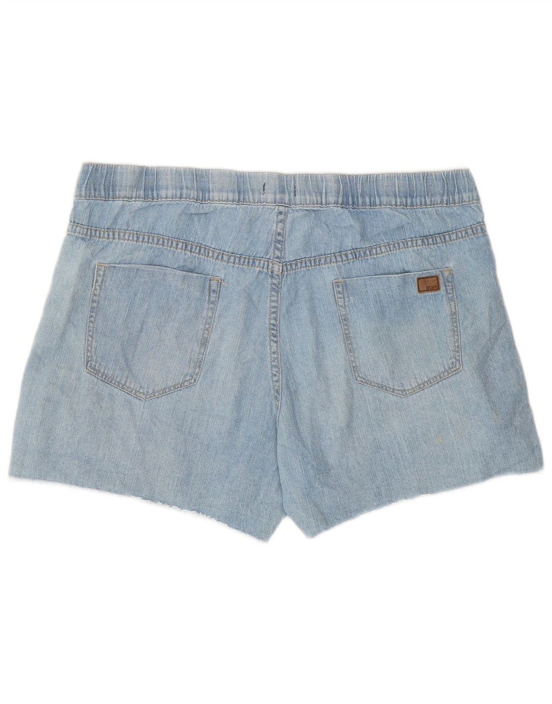 Pantalones Cortos De Mezclilla Roxy Para Mujer Grande W34 Algodón Azul