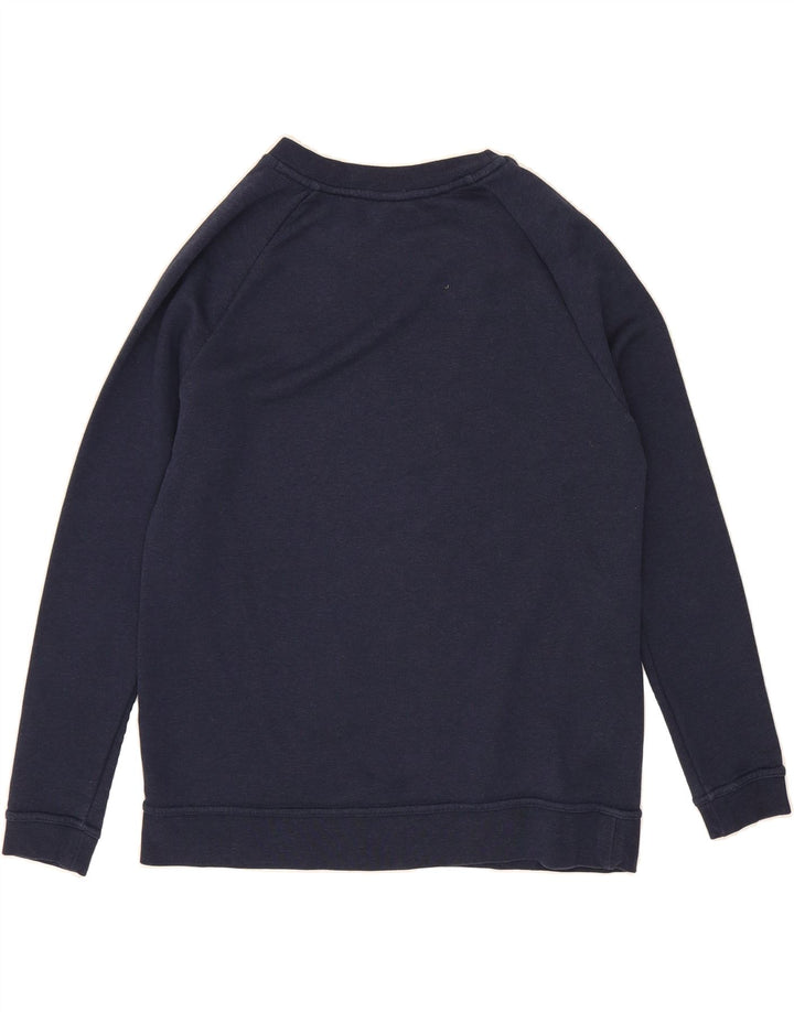 NIKE Mens Sweatshirt Jumper Small Navy Blue Cotton Vintage Nike and Second-Hand Nike from Messina Hembry 