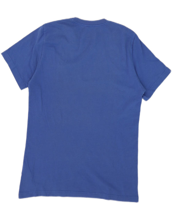 Camiseta Nike Mujer Standard Fit Azul Medio Algodón