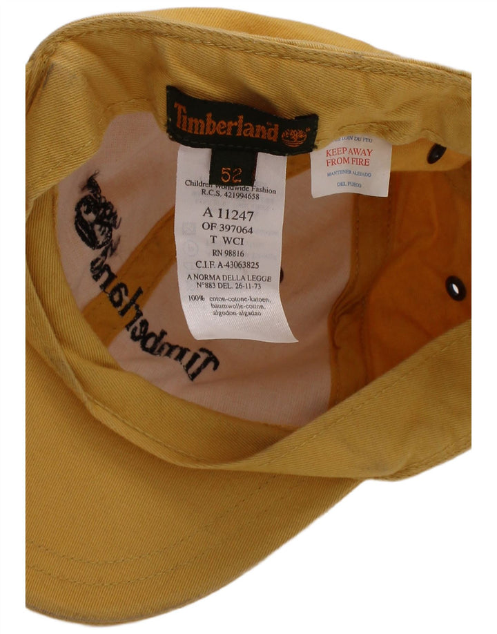 Timberland Gorra de béisbol Graphic para niño 6-7 años Amarillo Algodón