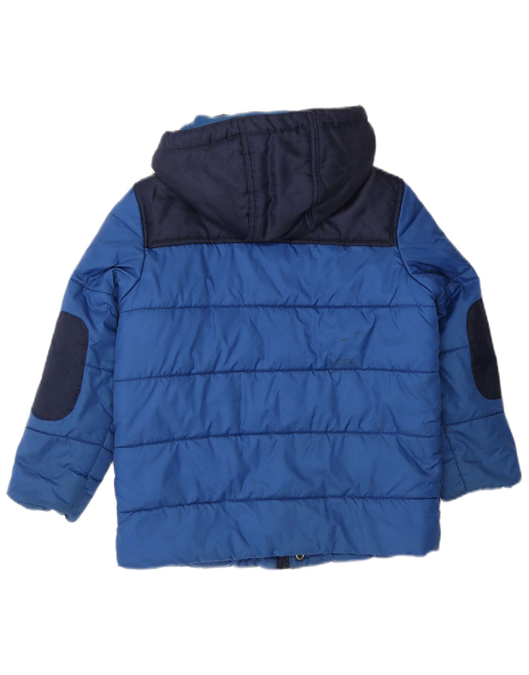 TOMMY HILFIGER Chaqueta acolchada con gráfico para niños 4-5 años XS Azul Colorblock