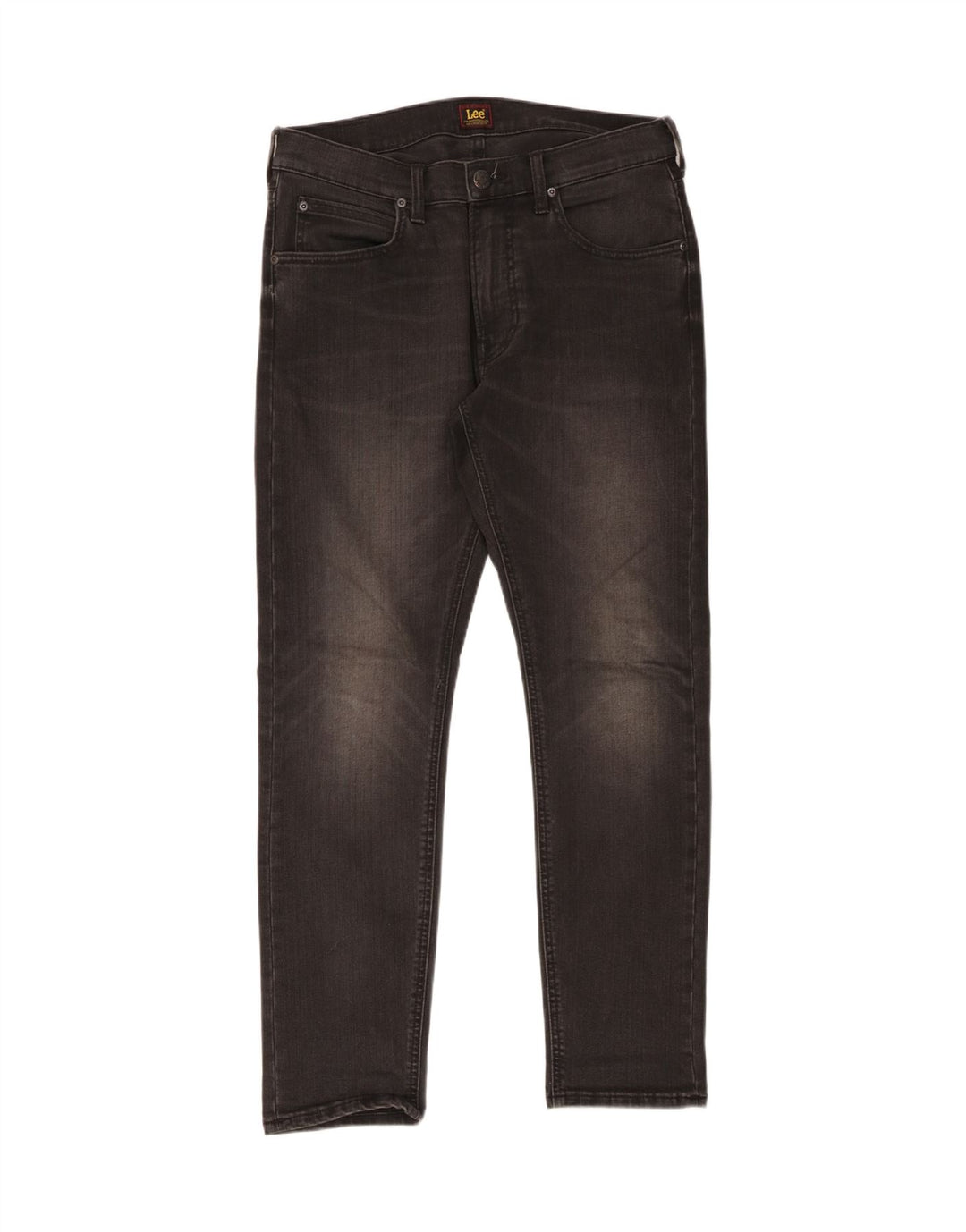 LEE Vaqueros rectos Luke para hombre W31 L30 Algodón negro