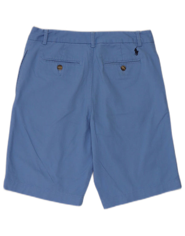 Polo Ralph Lauren Pantalones cortos chinos para niños 13-14 años W26 Algodón azul