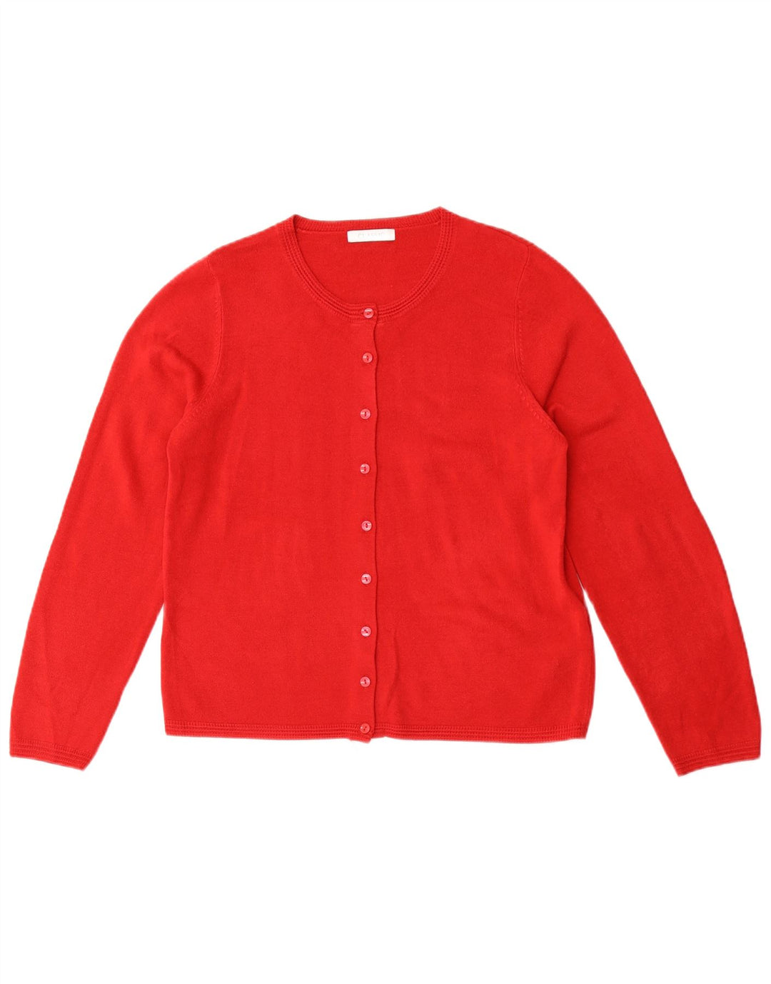 Marks & Spencer - Cárdigan de corte clásico para mujer, talla 40, color rojo mediano