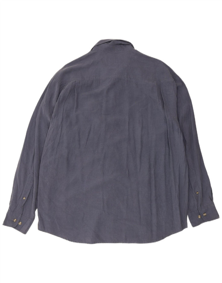 Columbia Camisa para hombre grande azul modal