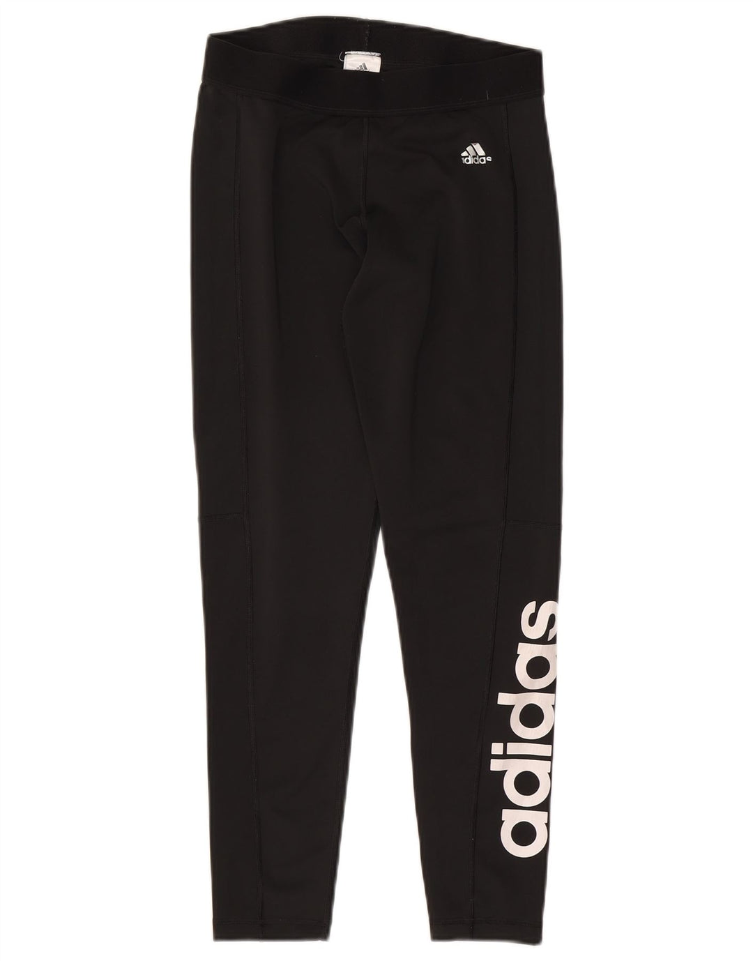 Adidas Leggings gráficos para mujer Reino Unido 12/14 Mediano Negro Poliéster