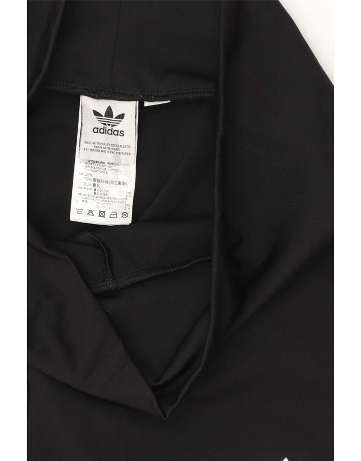 Adidas Leggings para mujer Reino Unido 12 Mediano Negro Poliéster
