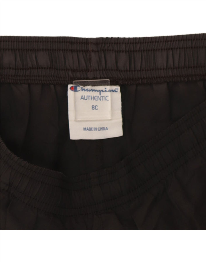 Champion Pantalones cortos deportivos para mujer UK 8 Small Poliéster negro