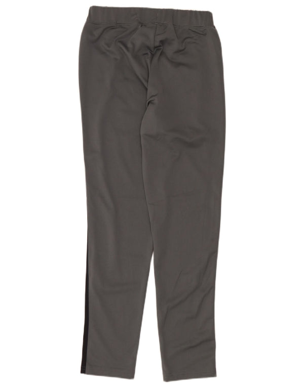Under Armour Pantalones de chándal rectos para hombre, color gris pequeño, color block