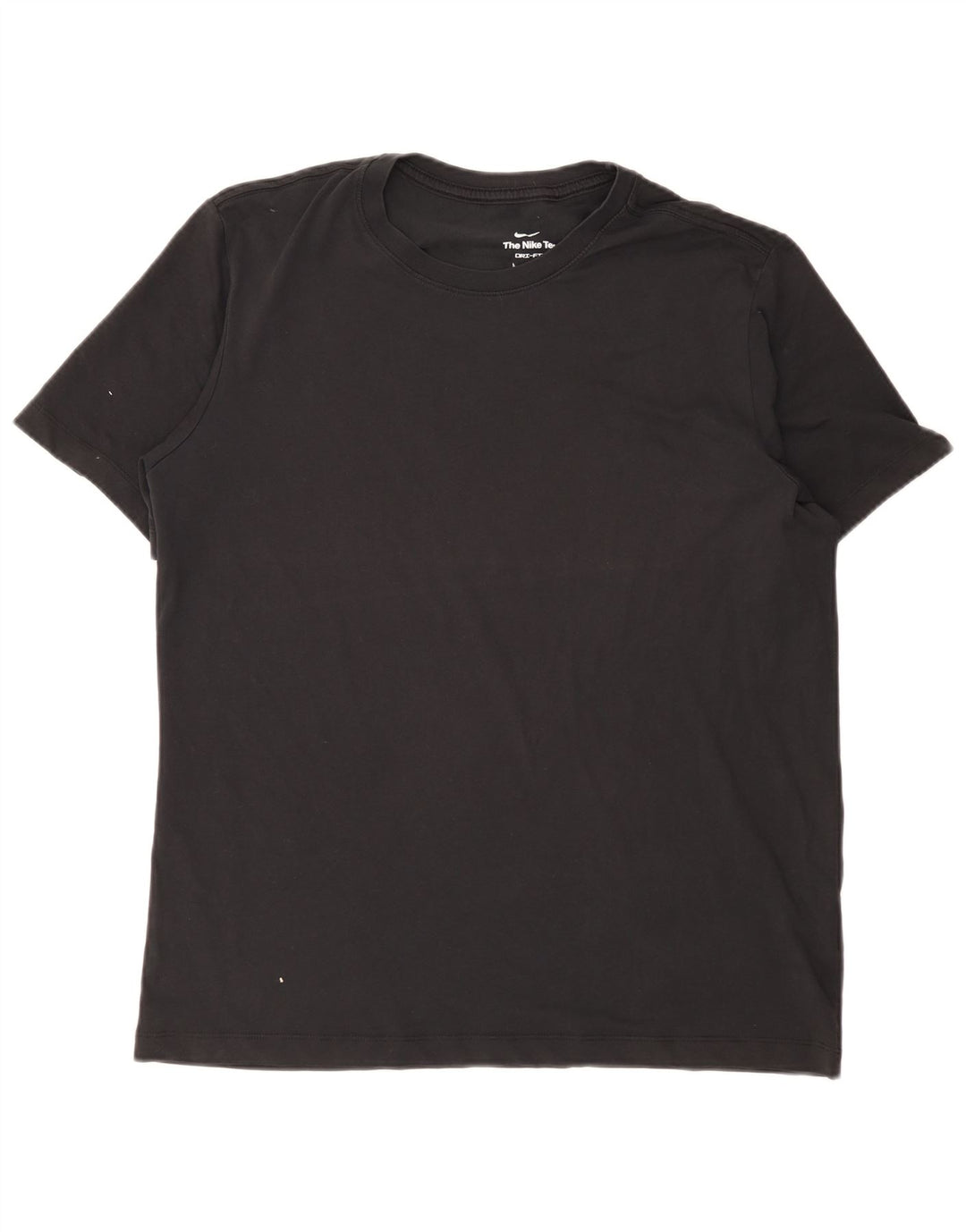 Nike - Camiseta Dri Fit para hombre, talla grande, algodón negro