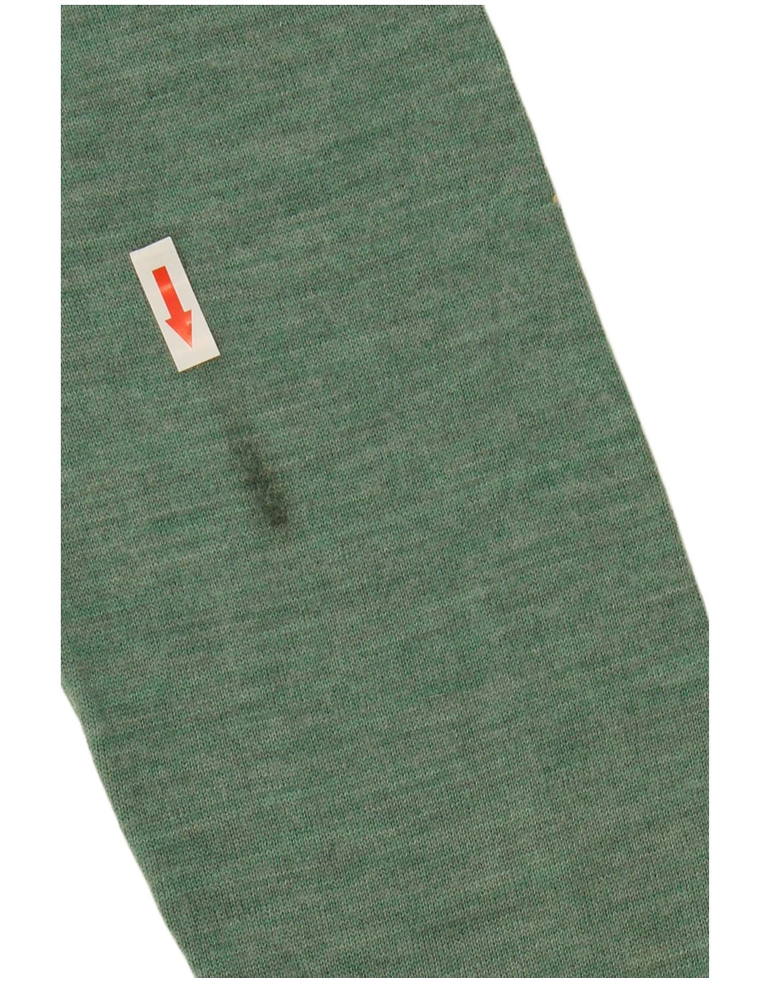 John Lewis Jersey de cuello redondo para hombre de lana merino verde medio
