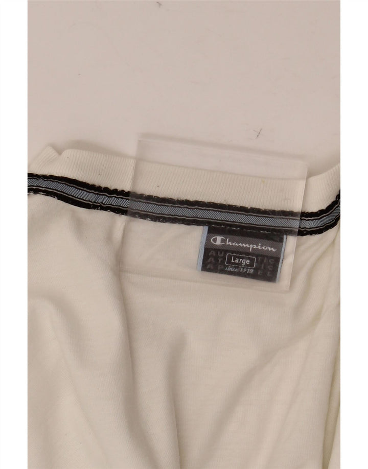 CHAMPION Camiseta gráfica para mujer Top UK 46 Large White