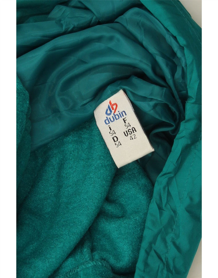 DUBIN Chaqueta cortavientos con capucha para hombre IT 54 2XL Poliéster verde