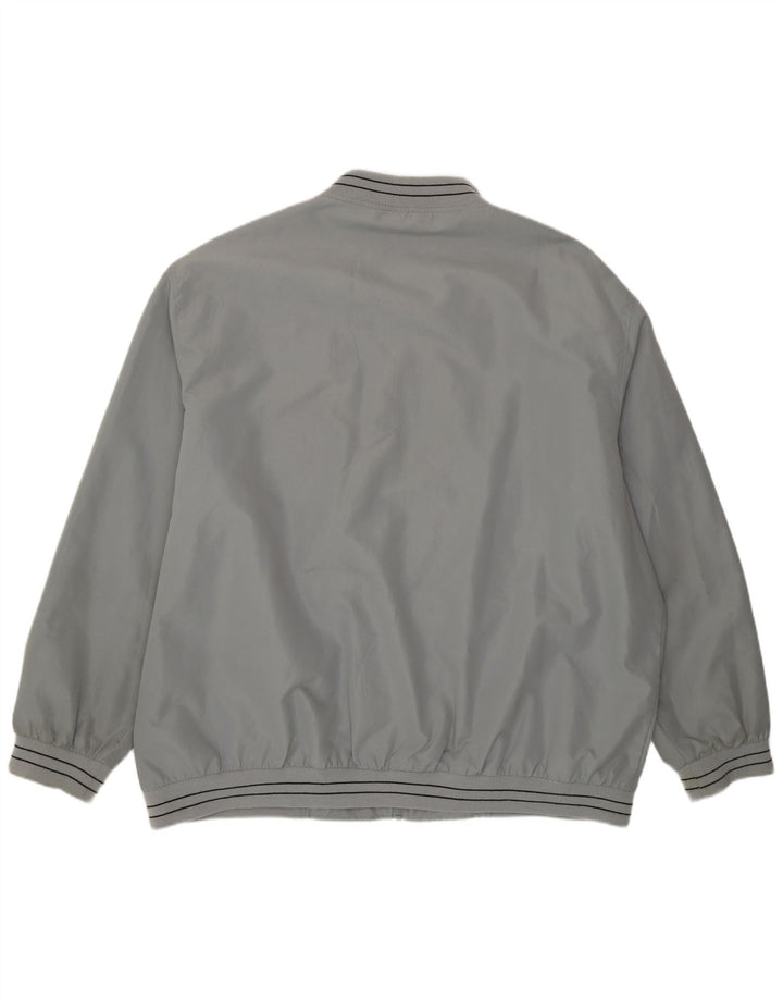 CARABOU Chaqueta Bomber para Hombre UK 46 3XL Gris Poliéster